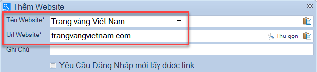 Phần mềm lấy dữ liệu từ website Scan Web Pro