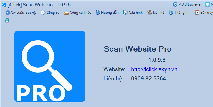 Phần mềm quét dữ liệu từ website Scan Web Pro