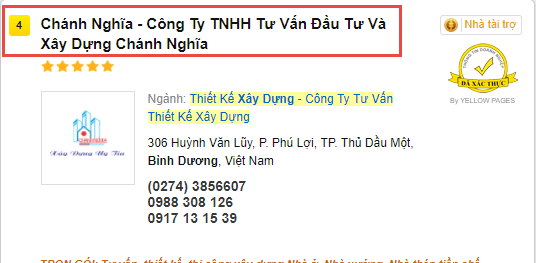 Phần mềm lấy thông tin trang vàng