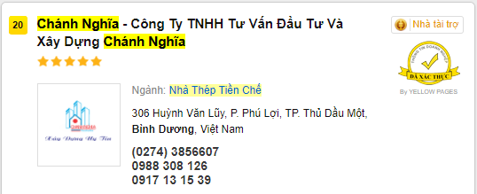 Phần mềm lấy thông tin trang vàng