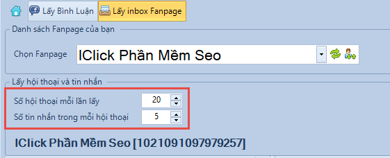 Phần mềm quản lý inbox fanpage