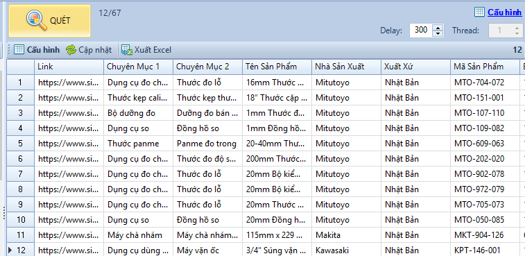 Phần mềm Scan Web Pro