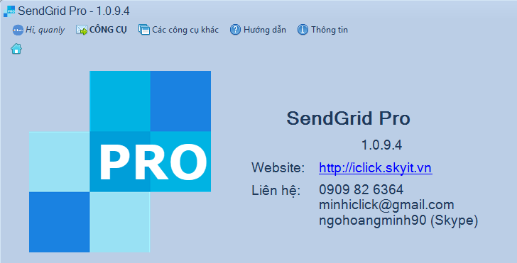 Phần mềm gửi Email SendGrid Pro