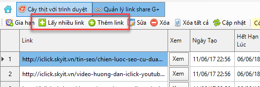 Phần mềm seo G+