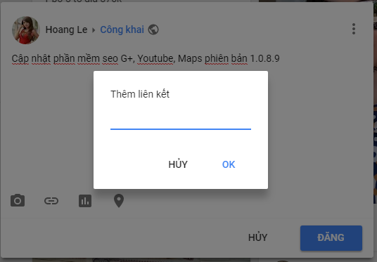 Phần mềm seo G+