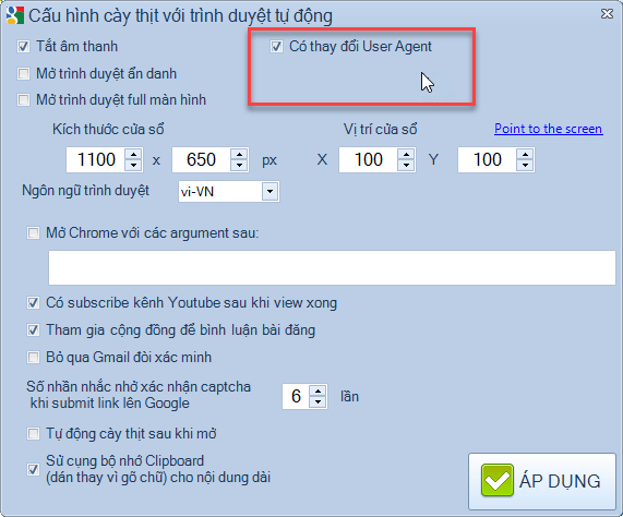 Phần mềm Seo Google Plus, Youtube, Maps