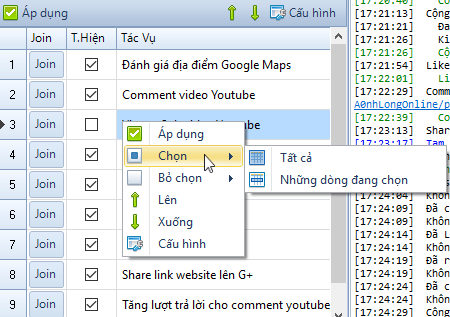 Phần mềm Seo Google Plus, Youtube, Maps