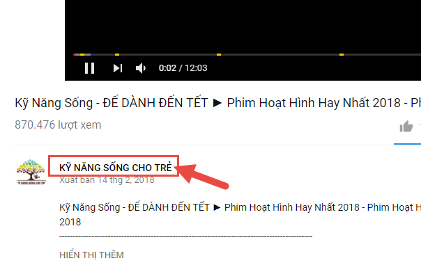 Hướng dẫn thêm Kênh Youtube