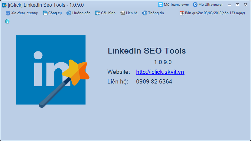 Phần mềm tự động Linkedin