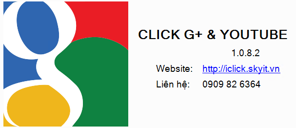 Cập nhật phần mềm seo G+, seo video youtube, seo google maps - trình duyệt tự động phiên bản 1.0.8.2