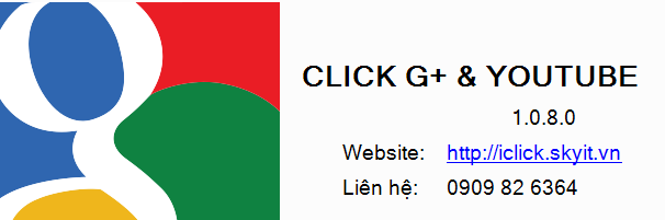 Cập nhật phần mềm seo G+, Youtube, Location 1.0.8.0