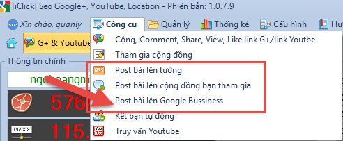 Tính năng mới G+: đăng bài lên trang Google Bussiness