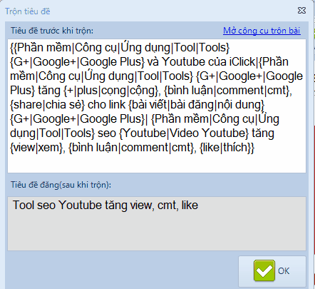 Phần mềm spam spin content