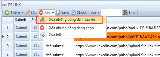 Submit article post trên Linkedin