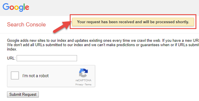 Submit link bài viết lên Google