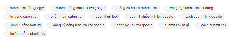 Submit link bài viết lên Google