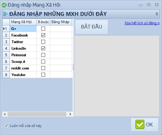 Tăng traffic social network