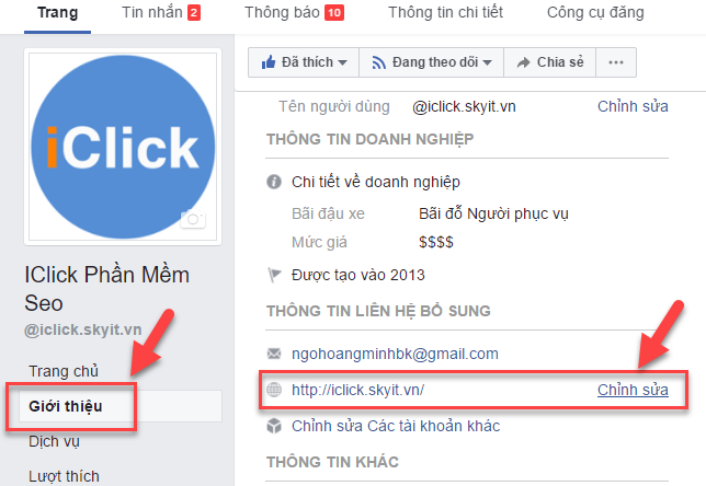 tăng view từ MXH iClick