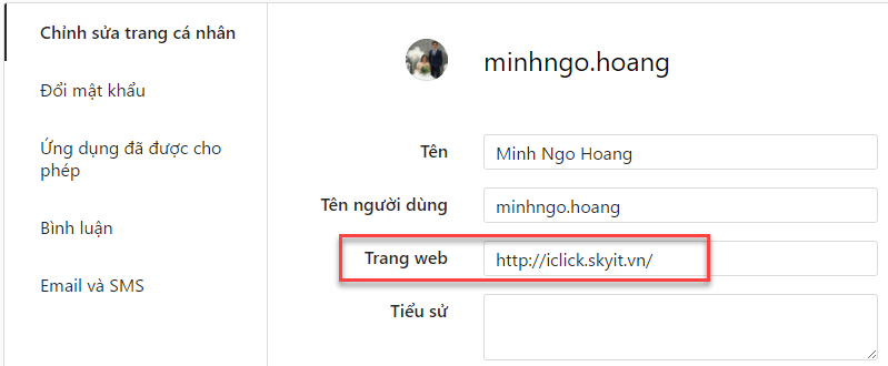 tăng view từ MXH iClick