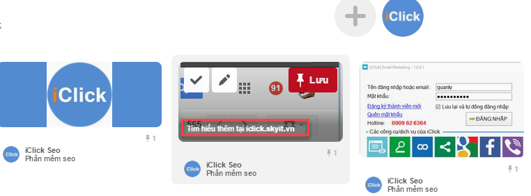 tăng view từ MXH iClick