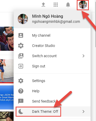 Thử giao diện mới Youtube