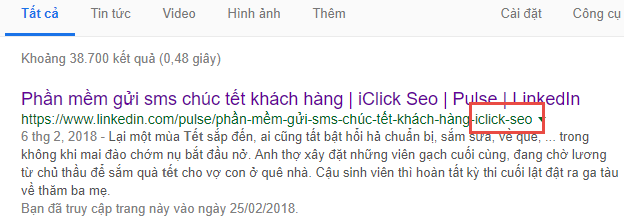 Thiết lập URL LinkedIn thân thiện