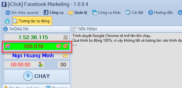 Thịt Facebook marketing