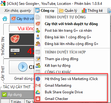 tải phần mềm iClick không được