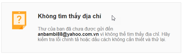 Tổng hợp những trường hợp Gmail trả về không gửi được