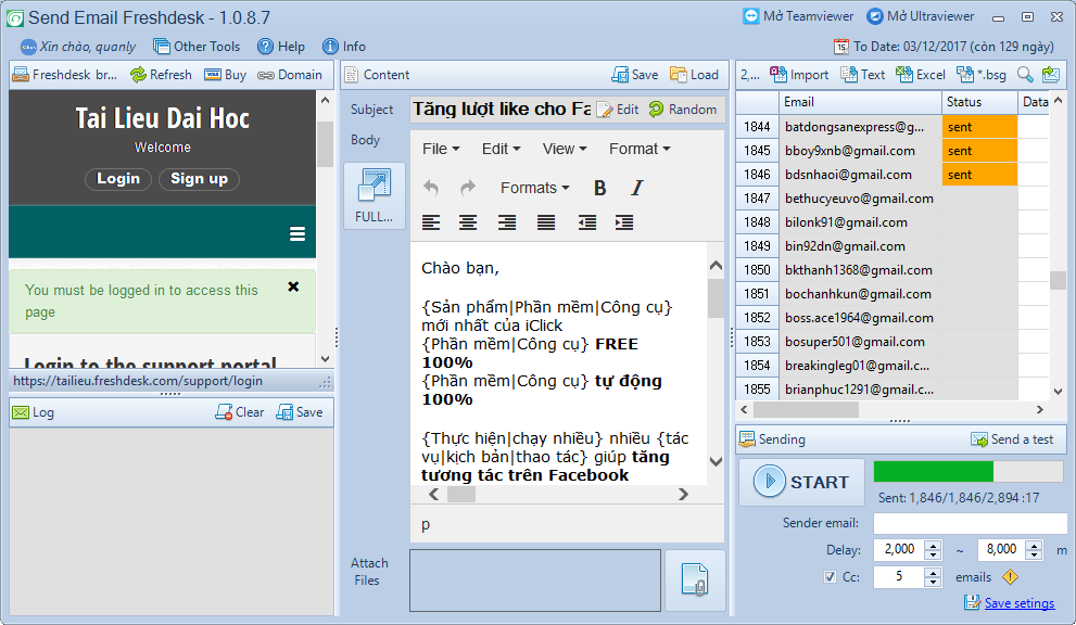 Tổng hợp các phần mềm gửi Email Marketing của iClick