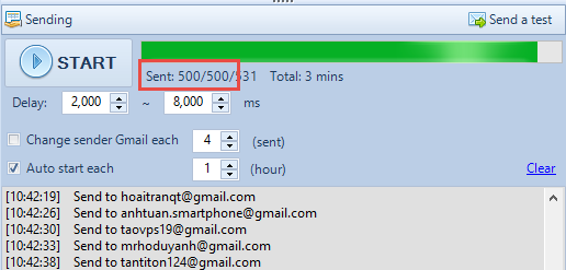 Tạo Gmail mới gửi Marketing