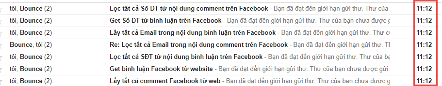 Tạo Gmail mới gửi Marketing