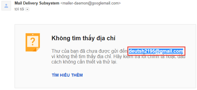Tạo Gmail mới gửi Marketing