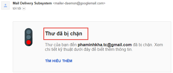 Tạo Gmail mới gửi Marketing