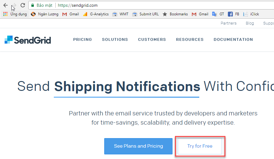 Hướng dẫn đăng ký tài khoản SendGrid