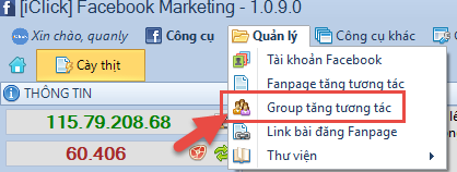Update Facebook marketing iClick