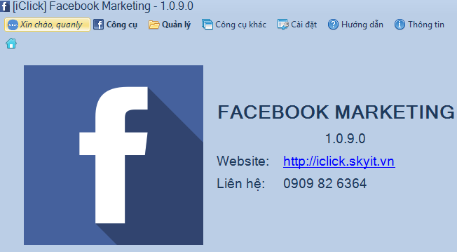 Update Facebook marketing iClick