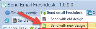 Update gửi email marketing với Freshdesk