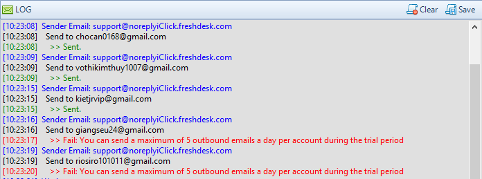 Update gửi email marketing với Freshdesk