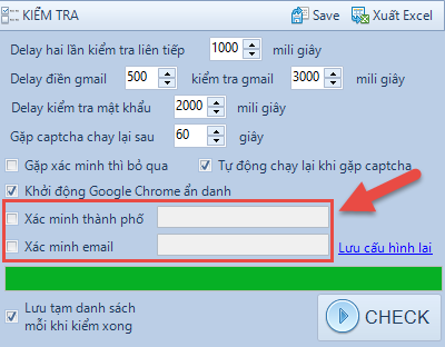Update Gmail Checker Password Tools