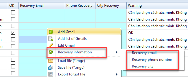 Update Gmail Checker