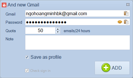 Update Gmail Marketing iClick