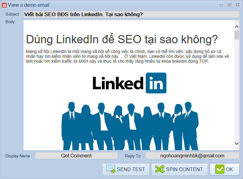 Update Gmail Marketing iClick