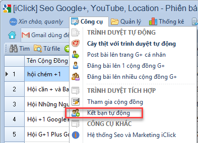 Update phần mềm seo Yotube, Google Plus, Maps