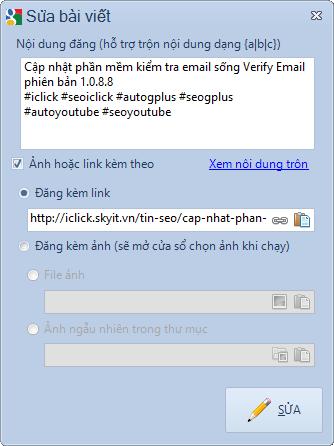 Update phần mềm seo Yotube, Google Plus, Maps