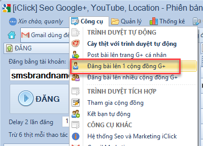 Update phần mềm seo Yotube, Google Plus, Maps