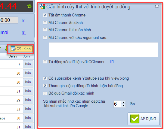 Update phần mềm seo Yotube, Google Plus, Maps
