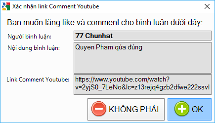 Update phần mềm seo Youtube