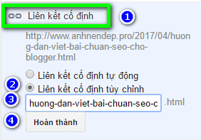Cách viết nội dung chuẩn seo cho bài viết Blogspot