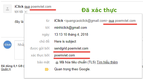 Hướng dẫn kích hoạt, xác minh tên miền tài khoản SendGrid